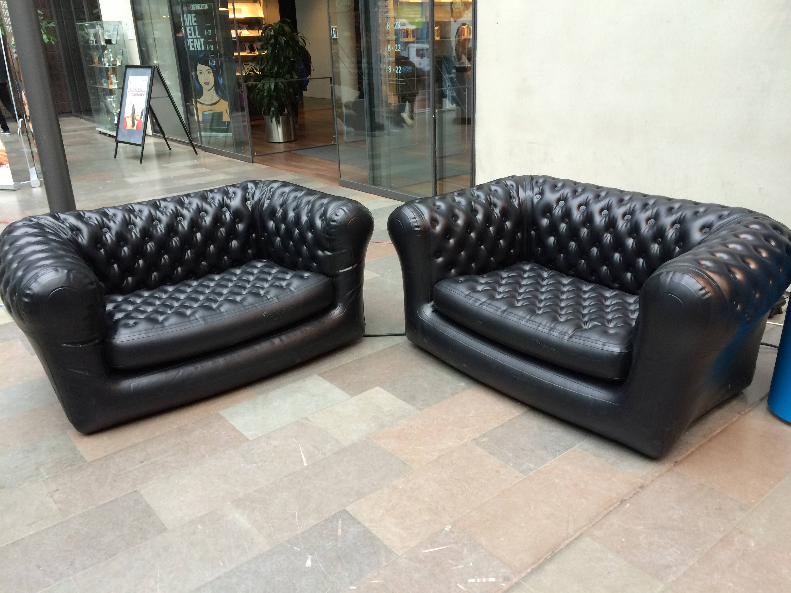 Oppustelig sofa - (udgået)
