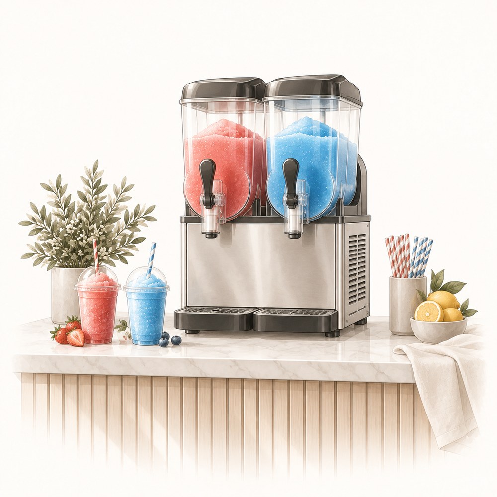 Slush-ice maskiner