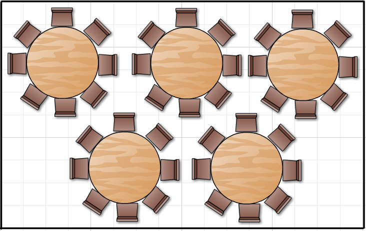 Partytelt på 5x8 meter