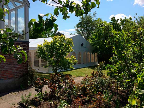 Partytelt på 5x8 meter